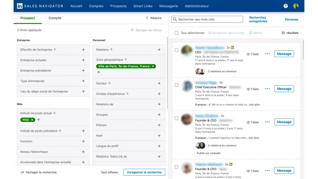 LinkedIn Sales Navigator for Lead Generation